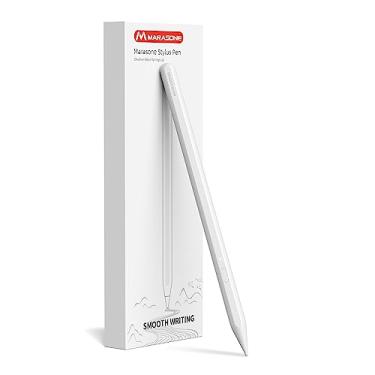 Imagem de Marasone Caneta Stylus para iPad compatível com Apple Pencil 2ª/1ª Geração, Sensibilidade de Inclinação, Rejeição de Palma, Carregamento Rápido - Ideal para Desenho e Tomada de Notas no iPad 2018-2023