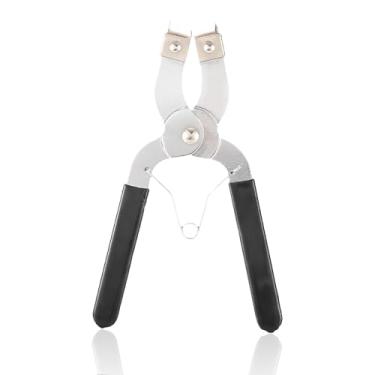 Imagem de Anel de pistão de compressor, aço cromo vanádio e alicate de silicone, anel de pistão, instalador profissional, ferramentas de reparo de pistão para automóveis