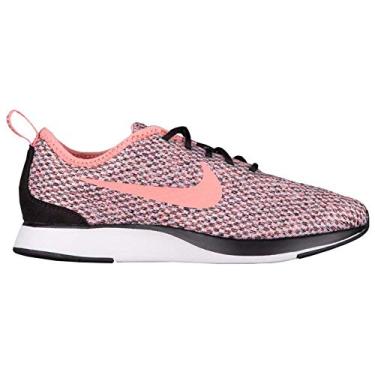 Imagem de Nike Tênis casual infantil Dualtone Racer (GS), Preto/Sunblush - Rosa ártico, 6 Big Kid