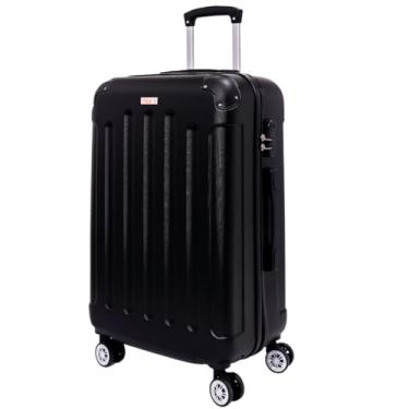 Imagem de Mala De Viagem Rígida Reforçada 360 Média 23Kg Padrão Anac Clavos (Preto)