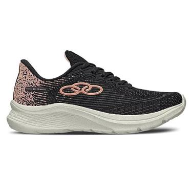 Imagem de Tênis Olympikus Feminino Delta/122 Corrida Preto/duna 43321122-35