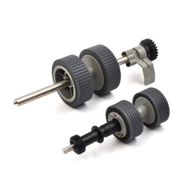 Imagem de Zhupoub Kit de rolo de troca de scanner compatível com Fujitsu Scanner Fi-6130 Fi-6130Z Fi-6230 Fi-6140 Fi-6240 Fi-6125 Fi-6225, PA03540-0001 PA03540-0002 Rolo de coleta