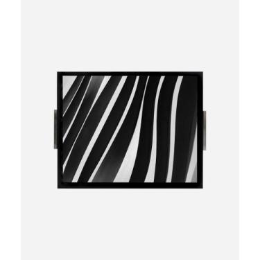 Imagem de Bandeja Estampada 30X37 - Zebra - Minha Moldura