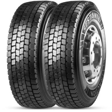 Imagem de Kit 2 Pneu Sestante by Pirelli Aro 22.5 295/80r22.5 152/148M TL Tracti