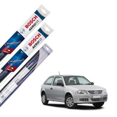 Imagem de Kit palheta Limpador Parabrisa Gol G3 1999 2000 2001 2002 - Bosch - Ve