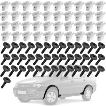 Imagem de Kit 40 Buchas Com Parafusos Moldura Paralama Palio Weekend Adventure G