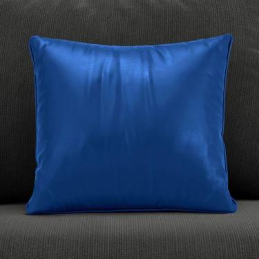 Imagem de Capa Luxuosa para Almofada Várias Cores 44x44 - ARADECOR, Azul Marinho