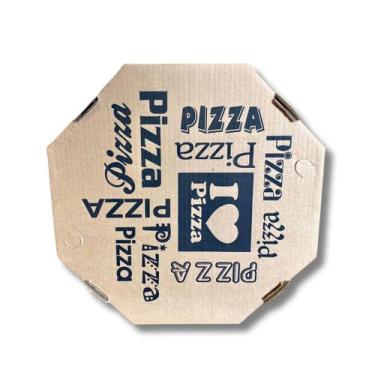 Imagem de Emb. oitav. p/ pizza n. 25 c/ 25 un. timbrada (pb) - TAMAROZZI