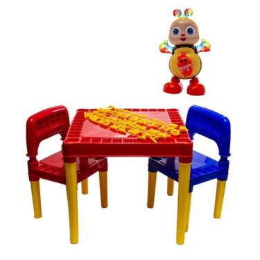 Imagem de Kit Mesa Atividades Tritec Menino + Abelha Dançante DmToys - Tritec e 