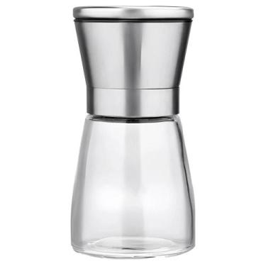 Imagem de Moedor De Sal E Pimenta Gourmet Aço Inox - Ótima Qualidade! - Em casa 