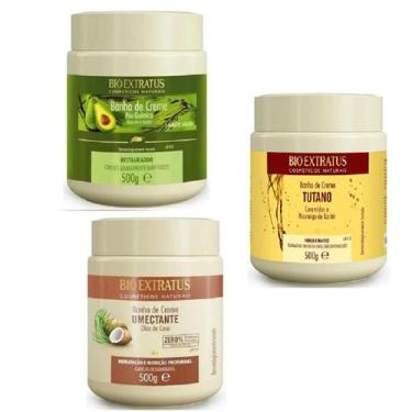 Imagem de Kit cronograma capilar Nutrição  Tutano + Pós Química + Umectante 500 