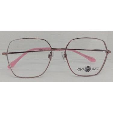 Imagem de ARMAÇÃO DE ÓCULOS PARA GRAU -  com Detalhes Rosa e ponteira Rosa - OS 