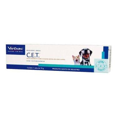 Imagem de Cet Pasta Dental Enzimática Caes E Gatos Virbac 70g