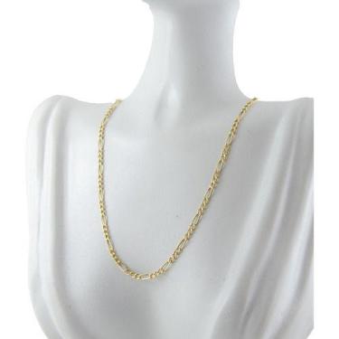 Imagem de Colar Feminino Ouro 18k 750 Grumet 3x1 2.4 70 Cm Certificado - JOIE JO