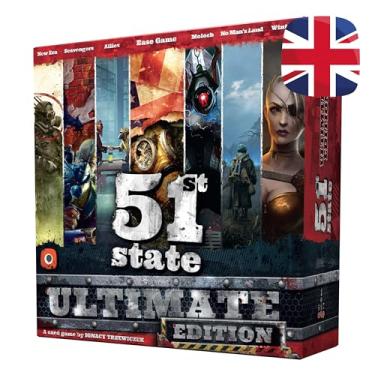 Imagem de Potal Games, 51st State Ultimate Edition - um jogo de tabuleiro de estratégia anárquica - para 1 a 4 jogadores, a partir de 14 anos
