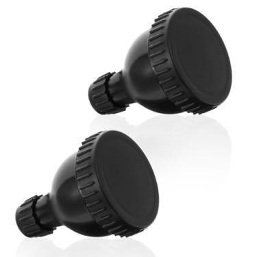 Imagem de 2 recipientes de viagem de proteína em pó, recipiente portátil de viagem para funil de proteína em pó, funis de garrafa de água para misturas de pó, chaveiro de funil de suplemento de pré-treino