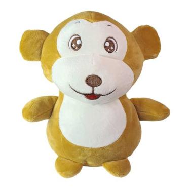 Imagem de Macaco De Pelúcia Safari Plush Olho Bordado 20Cms - Fizzy