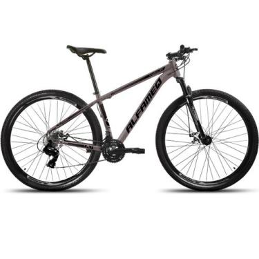 Imagem de Bicicleta Aro 29 Alfameq Half Freio A Disco Bike 24 Marchas, Cinza, 19