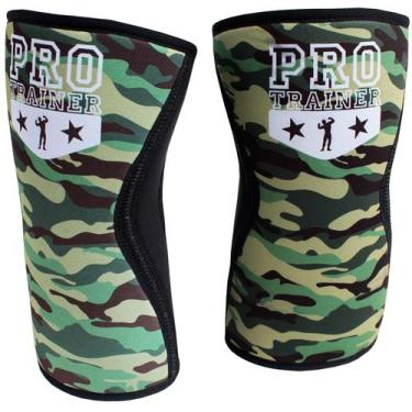 Imagem de Joelheira Neoprene Ajustável Funcional Pro Trainer, Verde, M