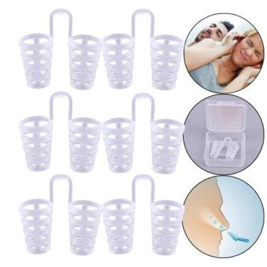 Imagem de Kit 6 Dilatador Nasal Clip Anti Ronco Apnéia Desvio De Septo - Desconh