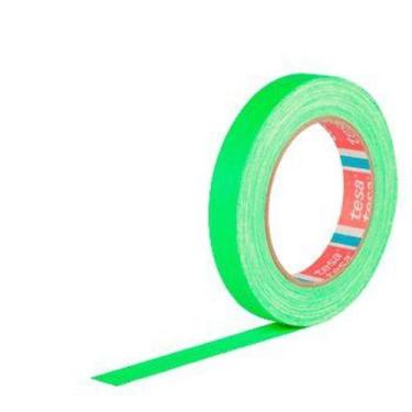 Imagem de Fita Gaffer Tape Verde Flúor 18mm x 25mts - Tesa