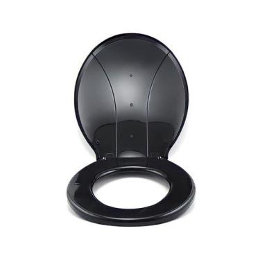 Imagem de Assento Sanitário Tampa para Vaso Privada Universal PRETO - N.variedad