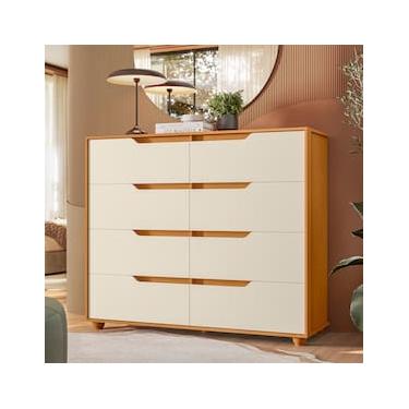Imagem de Cômoda Palumoveis Doble com 8 Gavetas – 136cm de largura