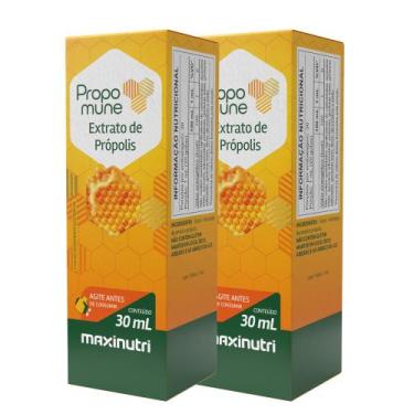 Imagem de Kit 2 Propomune Extrato Própolis 30ml Concentrado Maxinutri