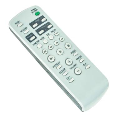 Imagem de Controle remoto de substituição RMT-CG880A - ALLIMITY - Compatível com Sony CD Radio Cassette Recorder RMTCG880A Controle Remoto CFD-RG880CP CFDRG880CP