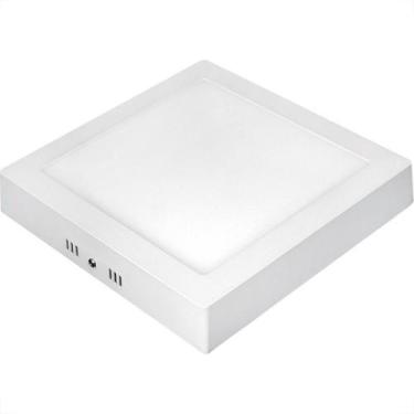 Imagem de Luminaria Led Plafon Taschibra Externo Quadrado 06W 6500K 12Cm