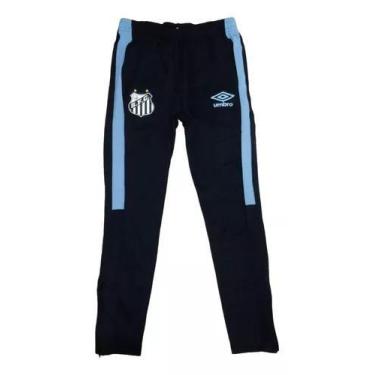Imagem de Calça Masculina Umbro Santos Treino 2023, Preto, PP, Masculino