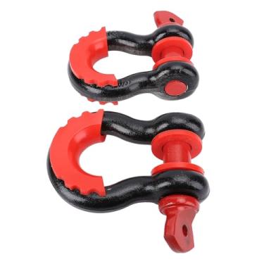 Imagem de 8800 Libras de Manilha Pesada, Algema D Automática para Recuperação Off-road, Manilha de Reboque, Gancho de Guincho, Sacola de Lixo Sobressalente Com Armazenamento para Caminhões