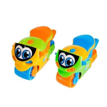 Imagem de Moto Baby Brinquedo Coordenação Colorido Cores Vibrantes - Jp Brink