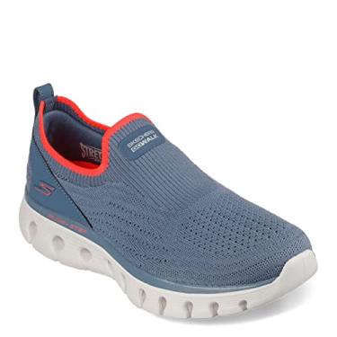 Imagem de Skechers Go Walk Glide-Step Flex - Dazzling Blue/Coral 6.5 B (M)