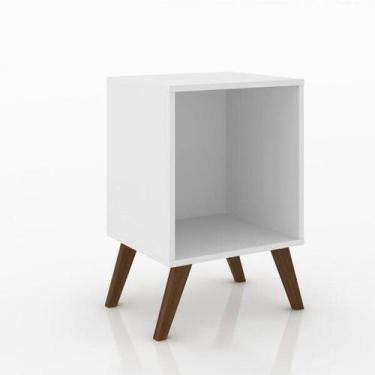 Imagem de Mesa de Cabeceira Retrô com Nicho Rt 3013 - Movelbento