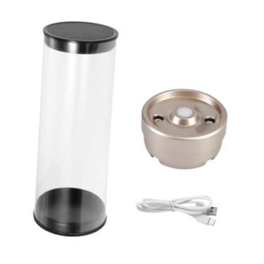 Imagem de menolana Shuttlecock umidificador Badminton Ball Steamer Hunidade Profissional para Treinamento de Jogos Melhorar o desempenho do desempenho, Ouro Champanhe