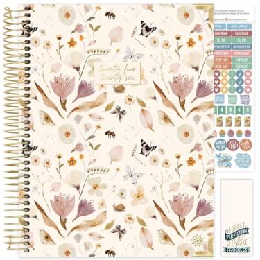 Imagem de bloom daily planners HARDCOVER 2025-2026 (21,6 cm x 28 cm) Agenda do ano acadêmico (julho de 2025 a julho de 2026) - Organizador de objetivos de tarefas - Livro de agenda inspiradora mensal e semanal
