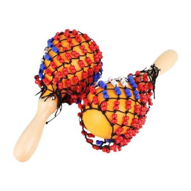 Imagem de Amagogo 2x Maracas de Madeira Instrumento Musical para Apresentação e Festas