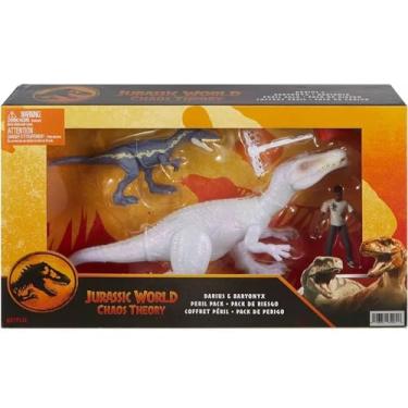 Imagem de MAGNETOE Jurassic Chaos Theory Darius & Baryonyx & Monolophosaurus Action Pack