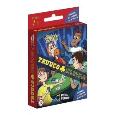 Imagem de Jogo De Cartas Baralho Truco Maluco Pais E Filhos Adulto, UN, Diversas
