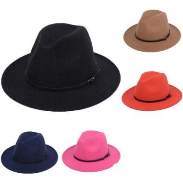 Imagem de Chapéu Estilo Fedora Aba Maleavel FEMININO ONT-INV EUROPEU FELTRO - oe