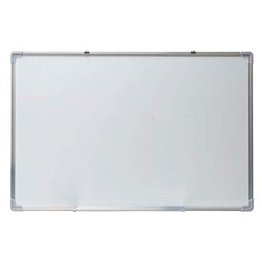 Imagem de CUTPOIY Quadro branco portátil pendurado em um lado, moldura de liga de alumínio, canto protetor liso, para escritório, casa e escola (tamanho: 35 x 50 cm) (40 x 30 cm)