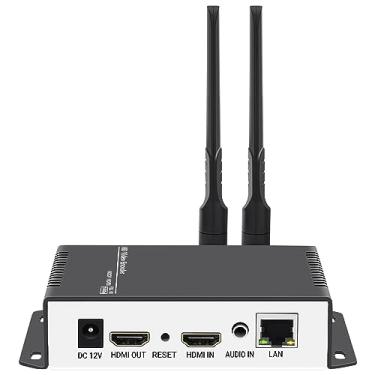 Imagem de URayCoder O codificador de transmissão de vídeo H.265 HDMI para IP sem fio suporta RTSP, RTP, RTMP, HTTP, UDP, SRT, MP4, FLV, para IPTV, Streamer de transmissão ao vivo para YouTube, Facebook RTMPS