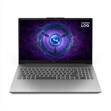 Imagem de Notebook Gamer Lenovo LOQ E Core i5-12450HX, 8GB, 512GB SSD, RTX 3050 6GB, 15.6" 144Hz, Linux 83MES00100