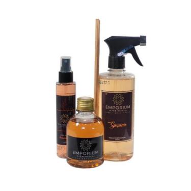 Imagem de Kit Aromatizador Completo Difusor Àgua Perfumada Home Spray AROMAS - E