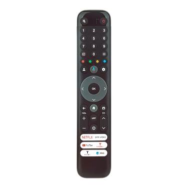 Imagem de PERFASCIN RC833-GUB1 RC833 GUB1 RC833GUB1 Controle remoto de voz de substituição adequado para TCL Smart TV 55C645 65C645 85C845 65C845 85C645 43C645 50 55 75 65C745 43LC64 5 LEDs LCD
