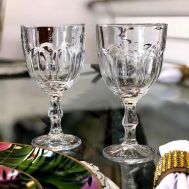 Imagem de Jogo 6 Copos Taças Vidro Sorvete Suco 310ml Cor:Incolor