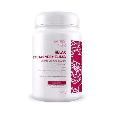 Imagem de Relax Frutas Vermelhas Creme De Massagem 1000 g - Extratos da Terra
