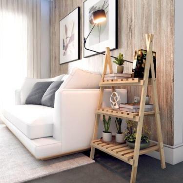 Imagem de Livreiro Decorativo 3 Prateleiras madeira treliça Exclusivo - Technox