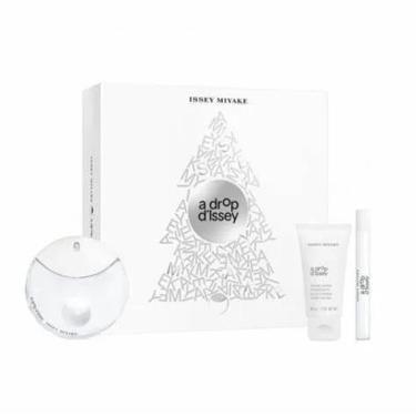 Imagem de Kit issey miyake a drop d'issey edp 90ml + edp 10ml + hand cream 50ml